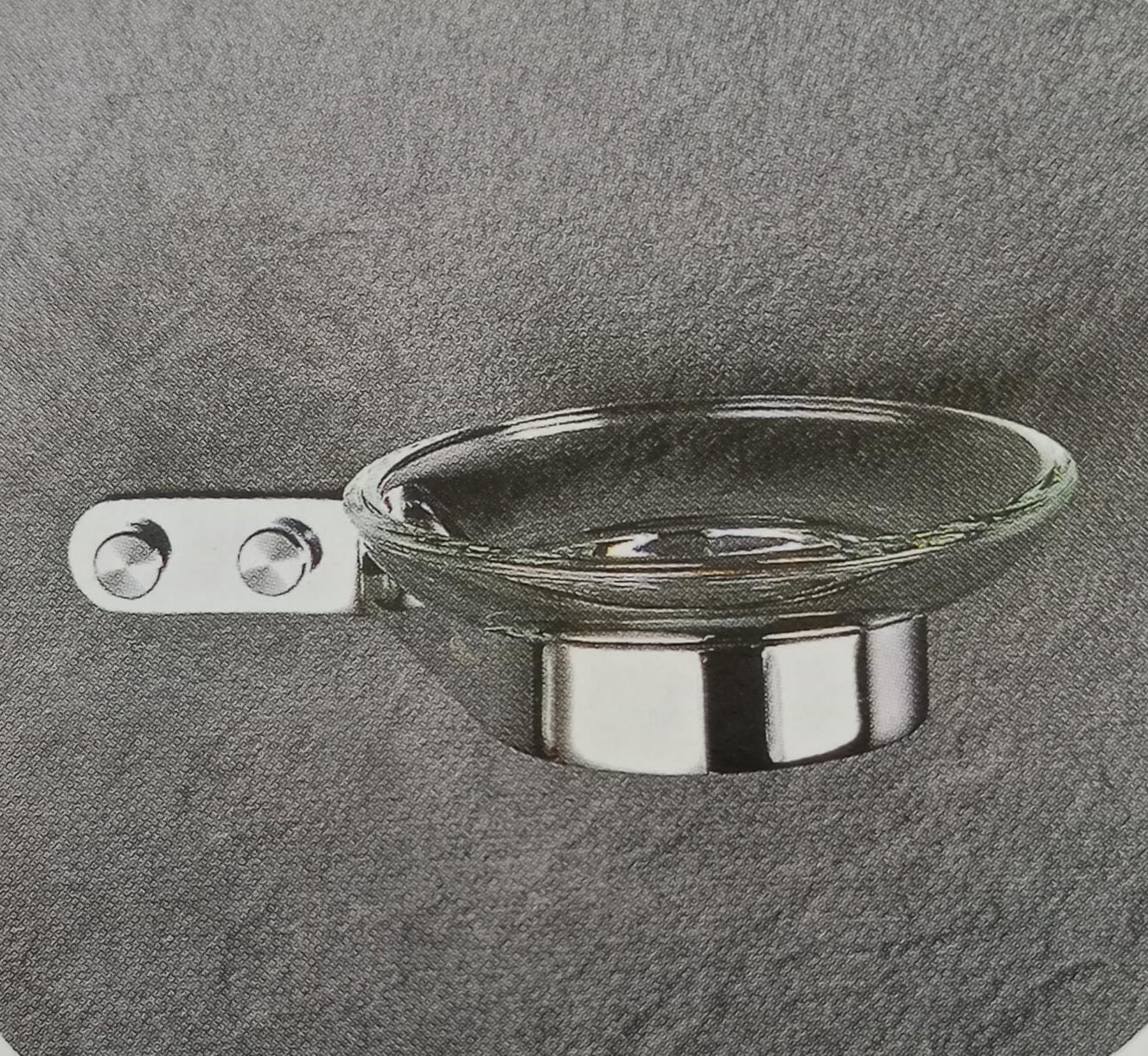 DECOR KAYA GLASS SOAP DISH KY0002